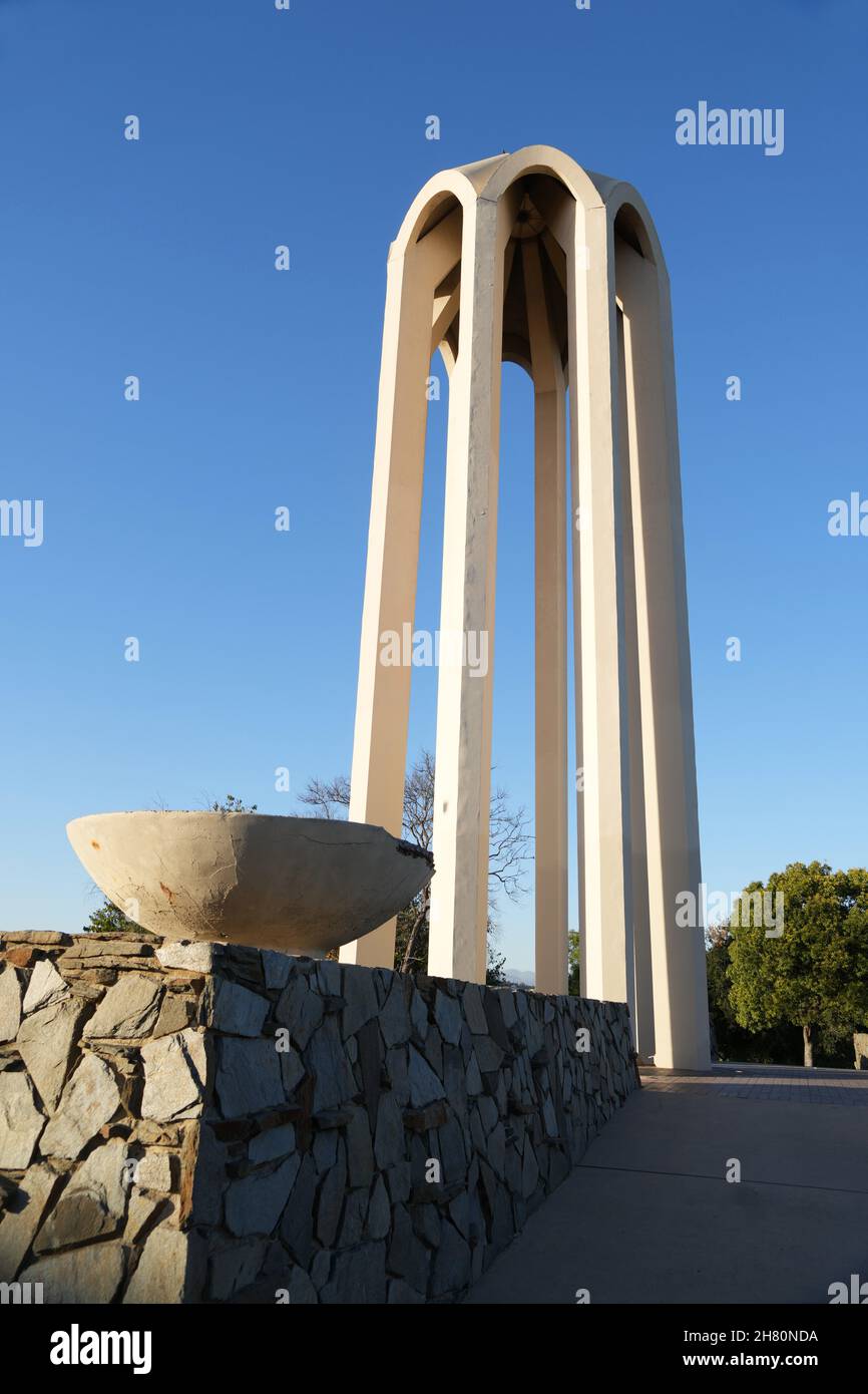 The Armenian Genocide Martyrs Monument at Bicknell Park, Thursday, Nov