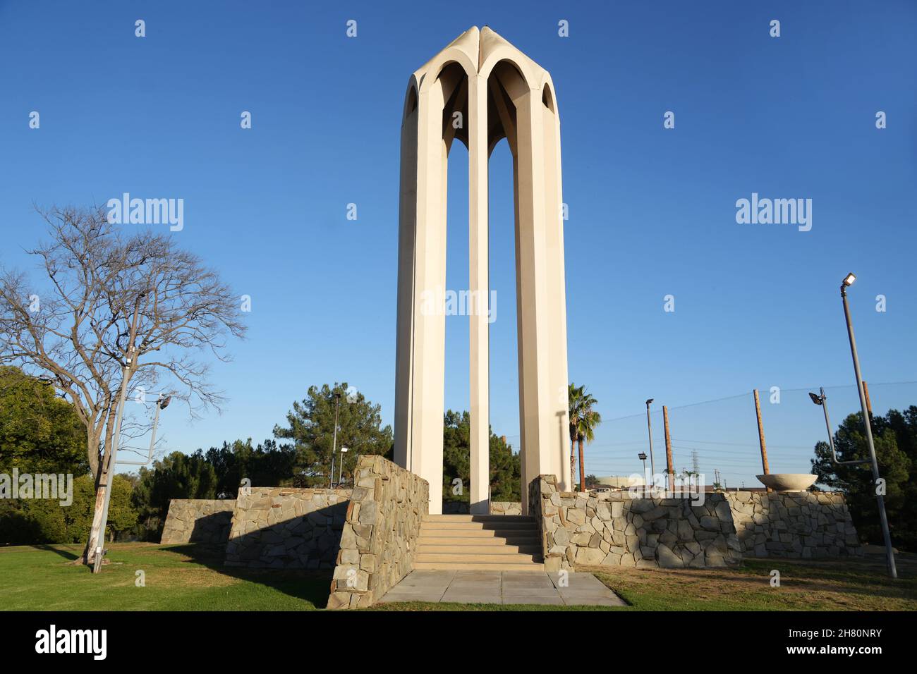 The Armenian Genocide Martyrs Monument at Bicknell Park, Thursday, Nov