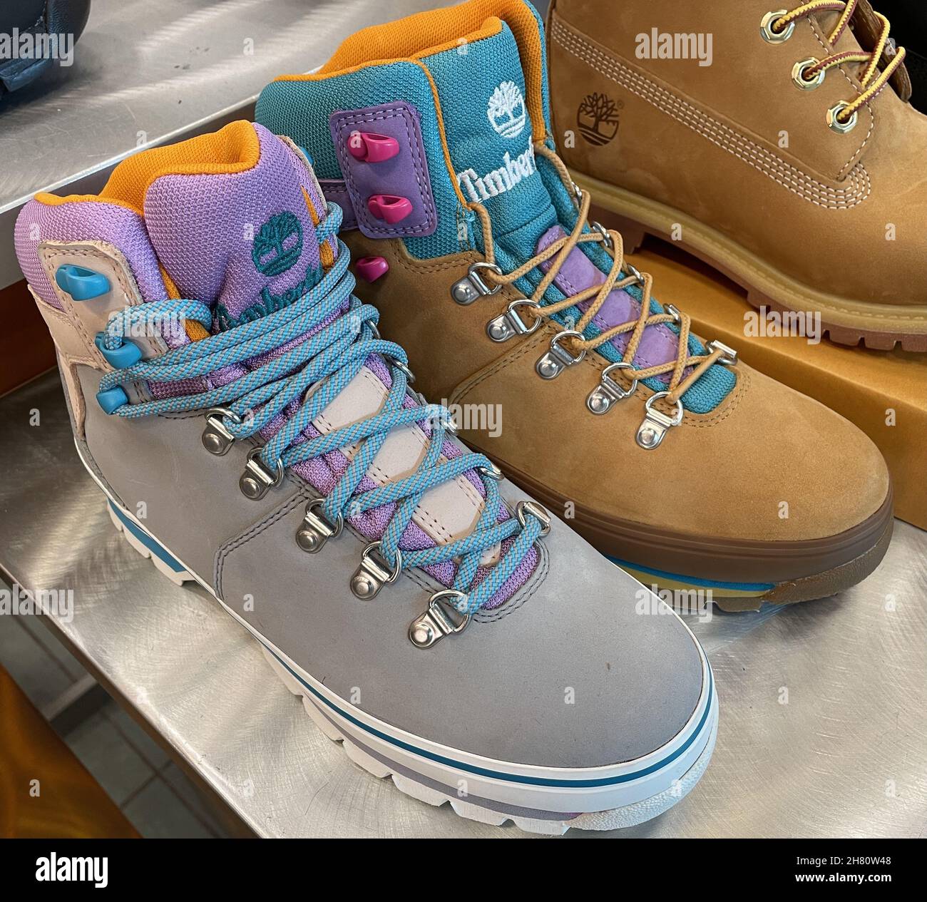 Timberland shoes hi-res stock photography and images - Page 3 - Alamy
