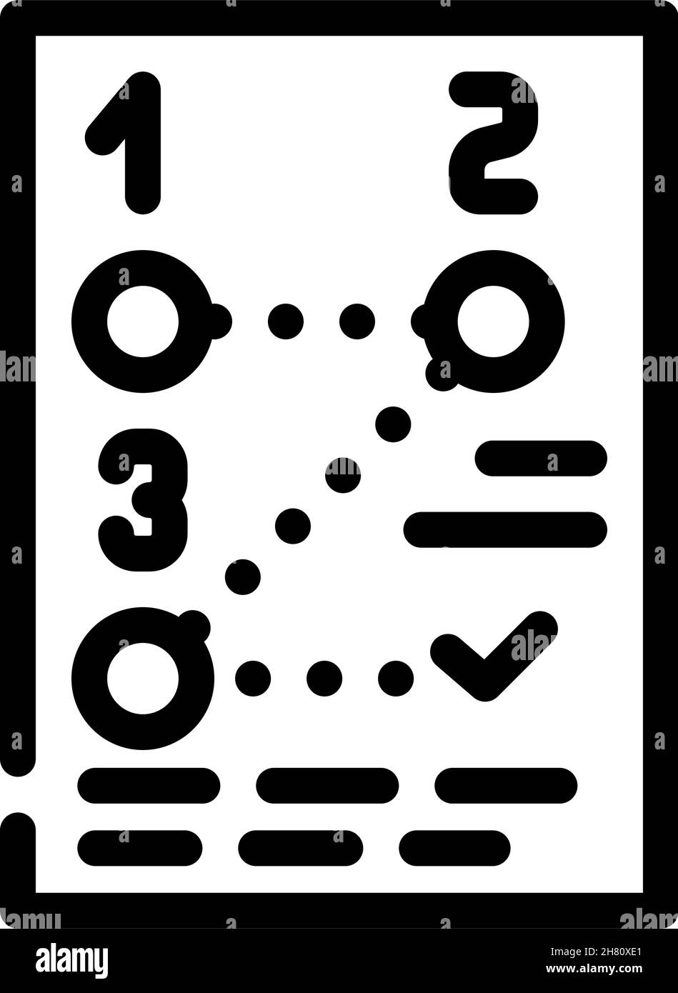 method data science line icon vector illustration Stock Vector Image ...