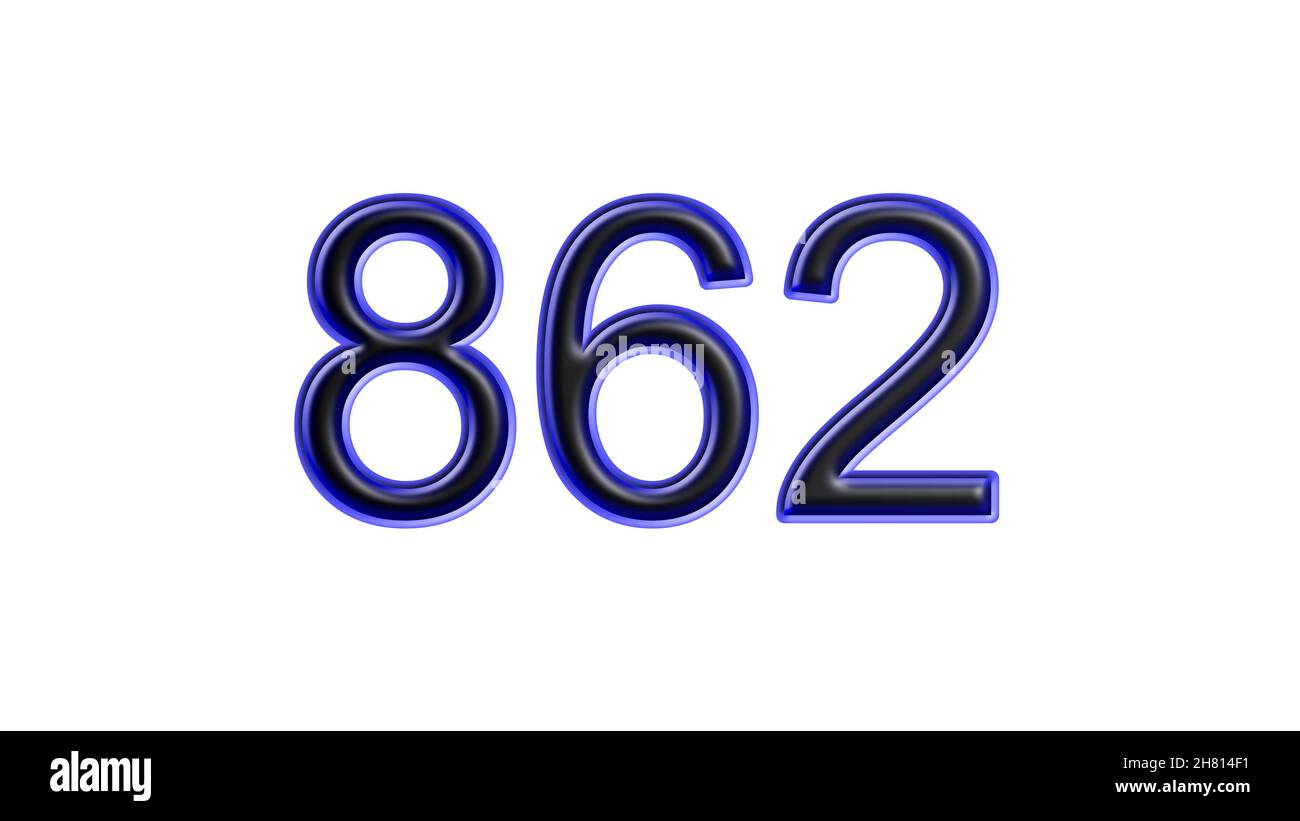 Number 862 Cut Out Stock Images & Pictures - Alamy