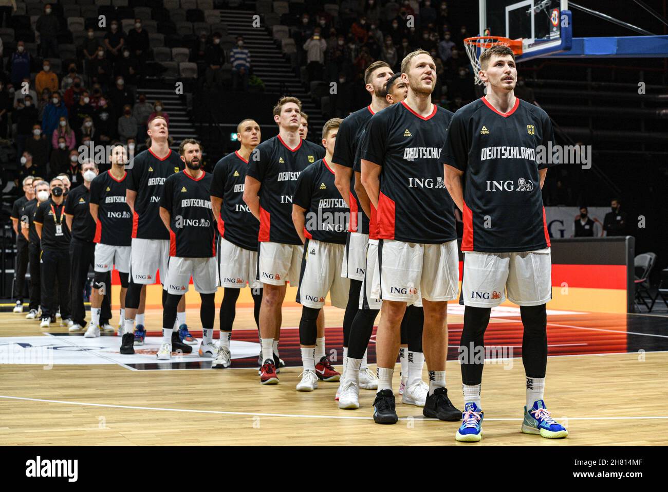 Germany, Nuernberg, KIA Metropol Arena - 25.11.2021 - FIBA Basketball