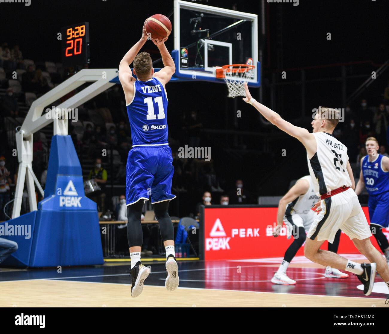 Germany, Nuernberg, KIA Metropol Arena - 25.11.2021 - FIBA Basketball