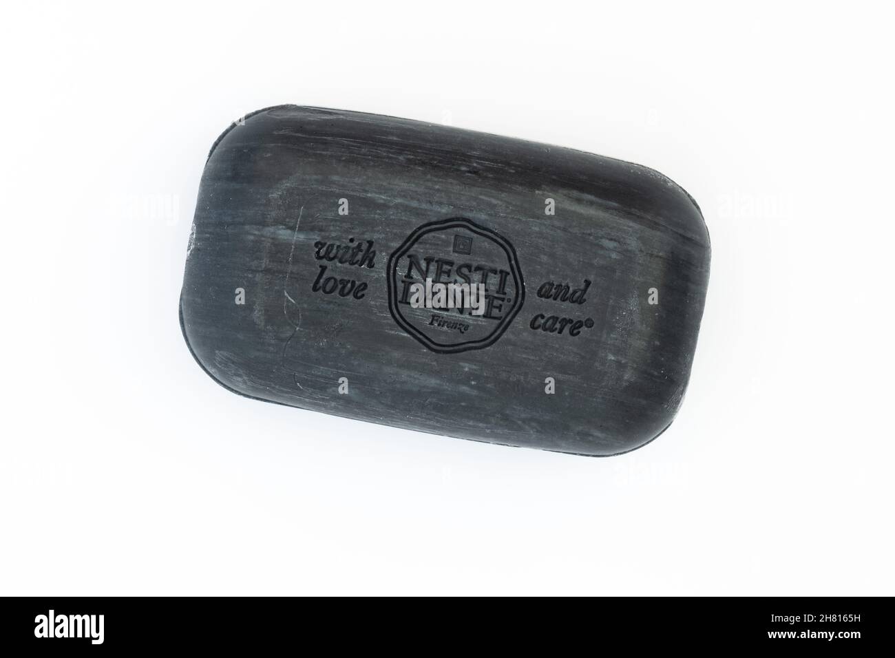 Nesti Dante black soap Stock Photo