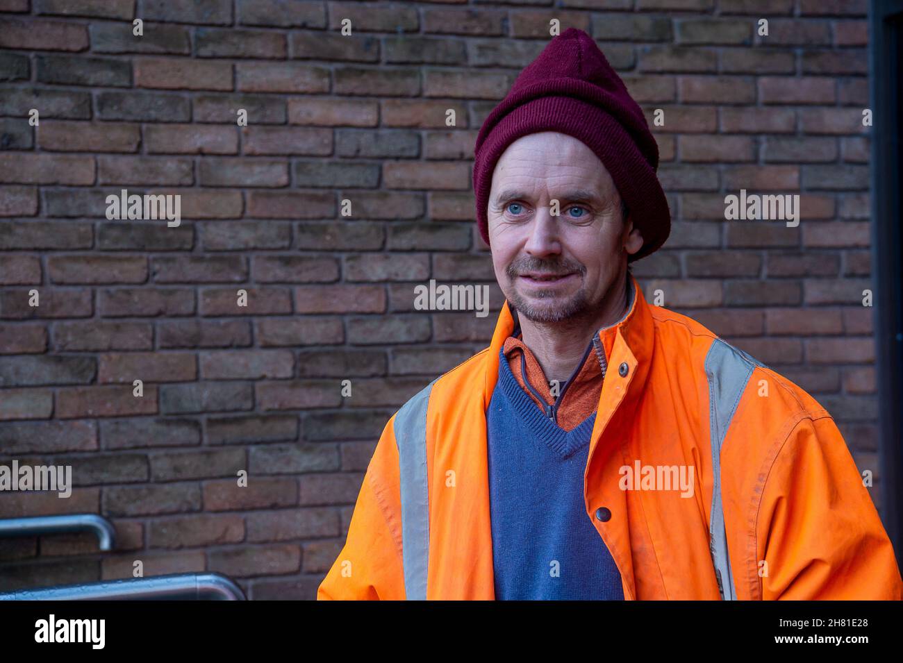 High UK. 26th November, 2021. Eco warrior Dan Hooper known as