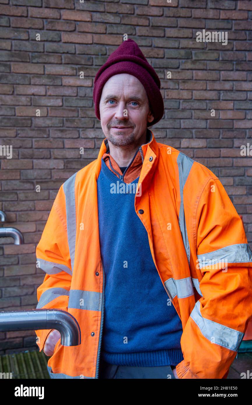 High UK. 26th November, 2021. Eco warrior Dan Hooper known as