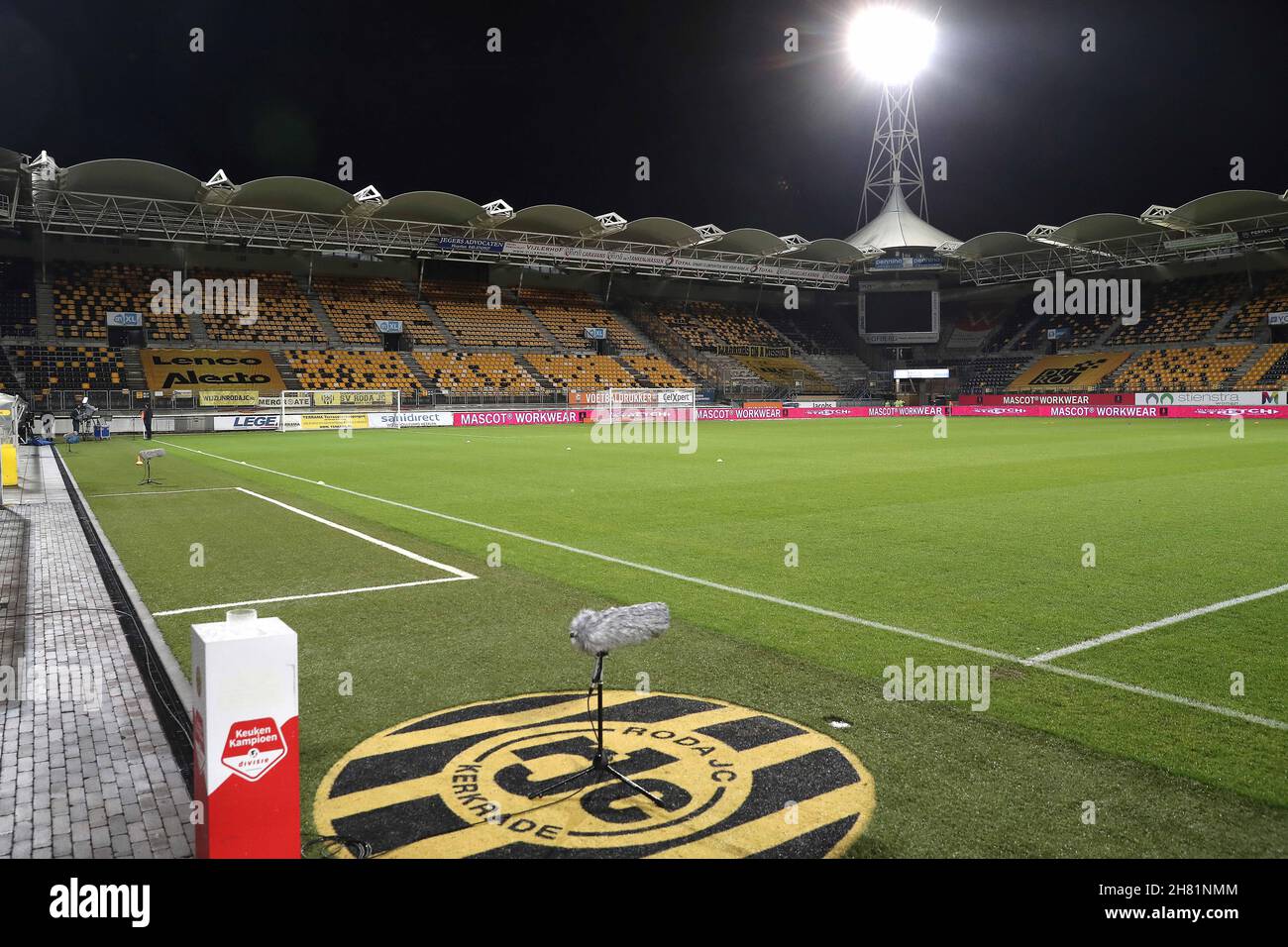 KERKRADE, Netherlands, 26112021, football, Dutch Keuken Kampioen Divisie, Roda JC VVV Venlo KERKRADE, Netherlands, 26112021, football, Dutch Keuken Kampioen Divisie, Roda JC VVV Venlo