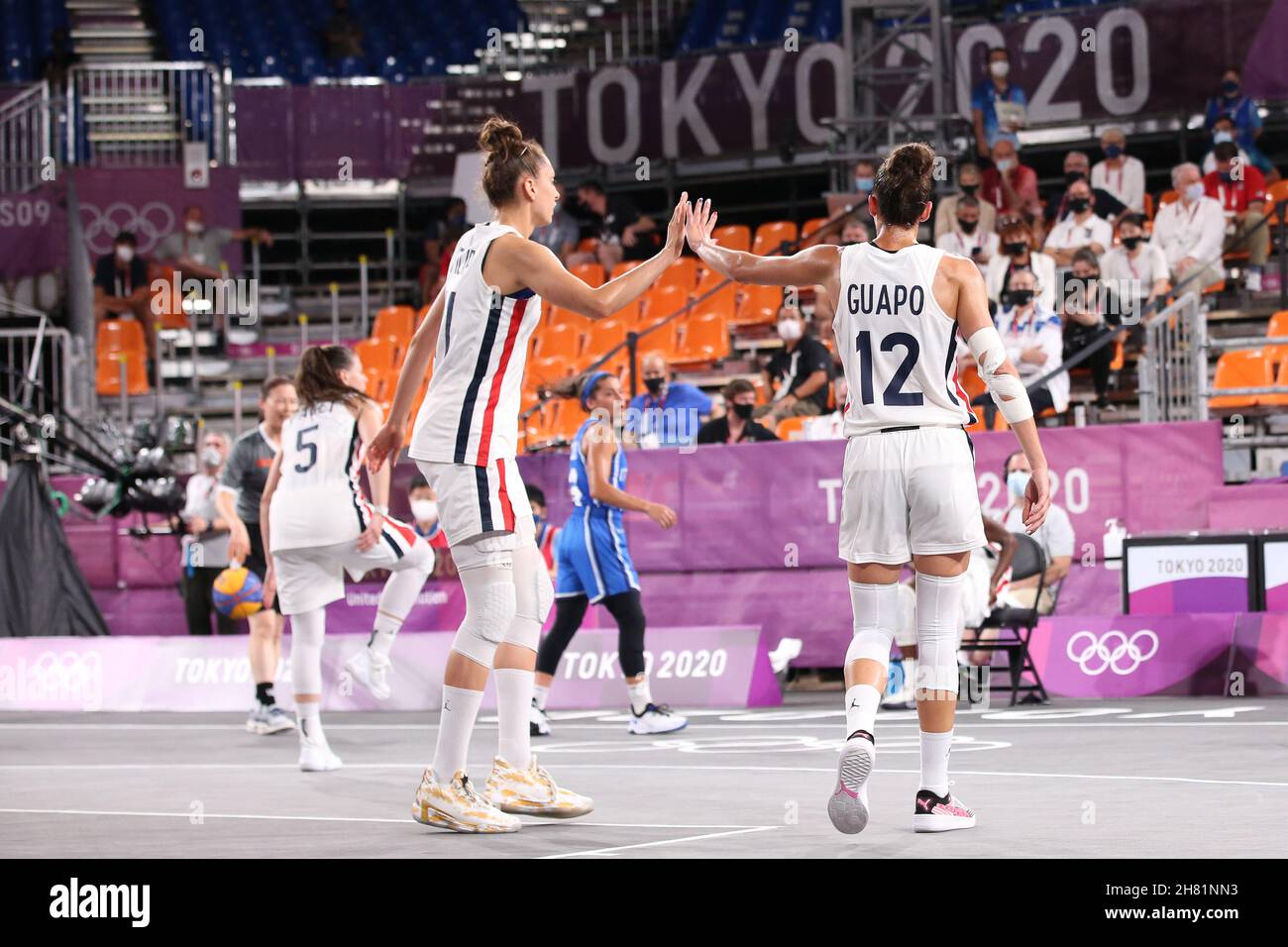 JULY 24th, 2021 TOKYO, JAPAN Laetitia GUAPO of France in action