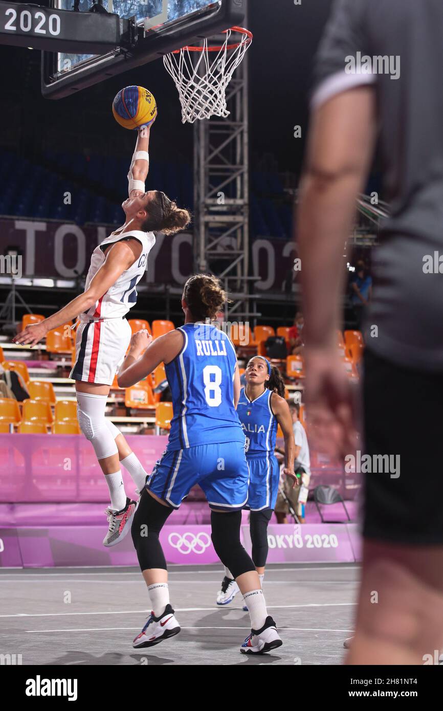 JULY 24th, 2021 TOKYO, JAPAN Laetitia GUAPO of France in action