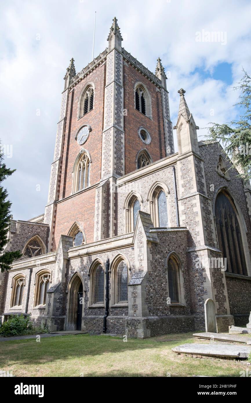 Church of St Peter, St Albans, Hertfordshire, UK. Stock Photo