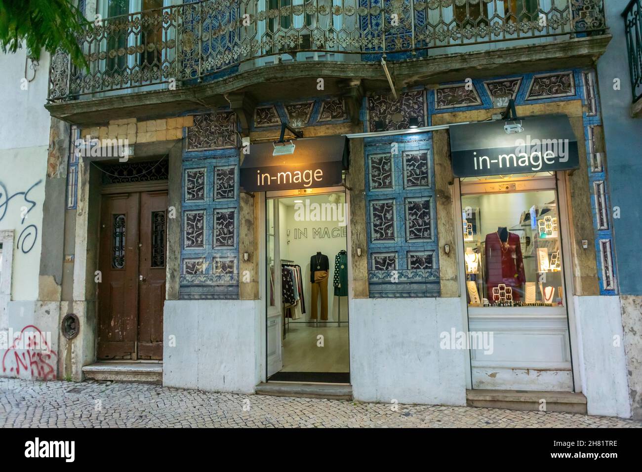 Lisbon, Portugal, Street Scenes, Store Fronts "inmage" Concept Store