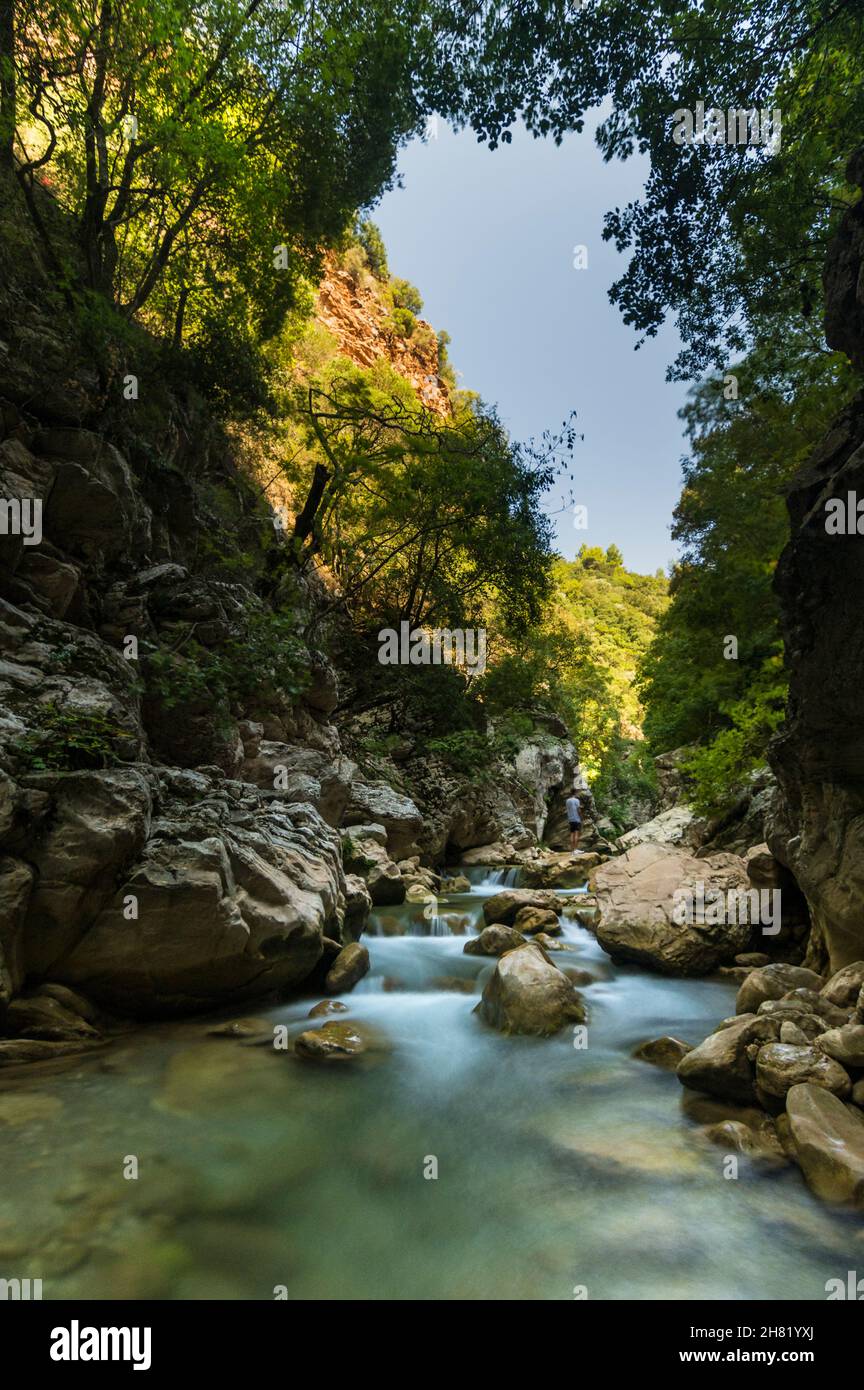 river Neda in Peloponese Stock Photo - Alamy
