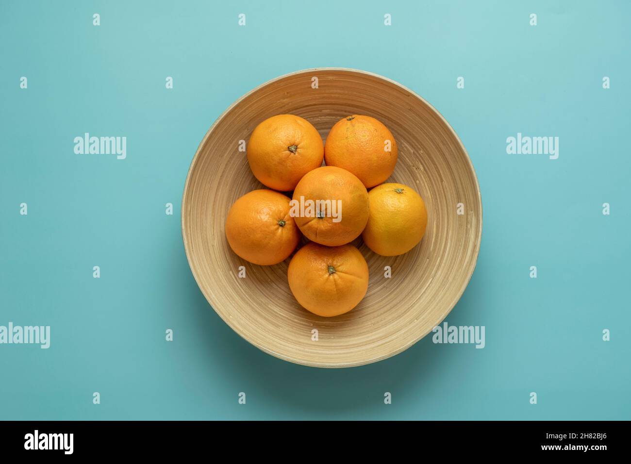 The orange is a citrus fruit obtained from the sweet orange tree, the bitter orange tree and orange trees of other varieties or hybrids, of Asian orig Stock Photo