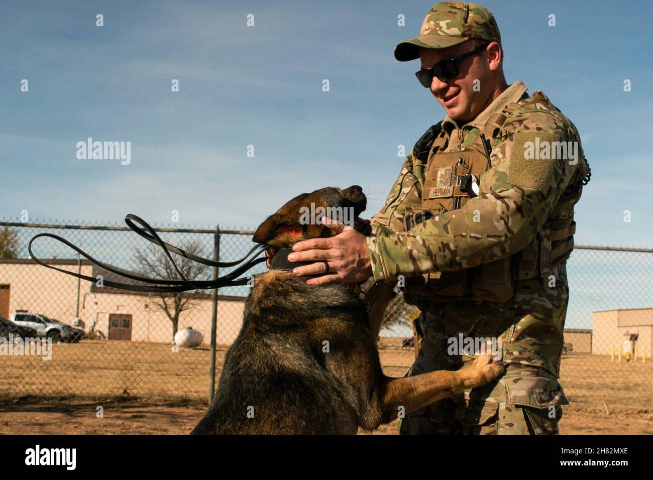 Cannon AFB, New Mexico, USA. 15th Nov, 2021. Military Working Dog Fulda