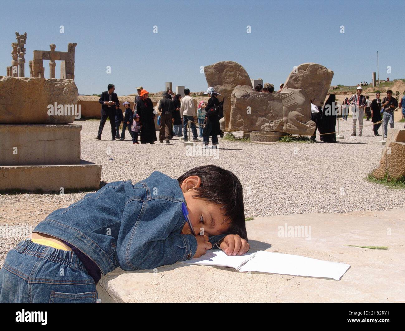 The diary boy Stock Photo Alamy