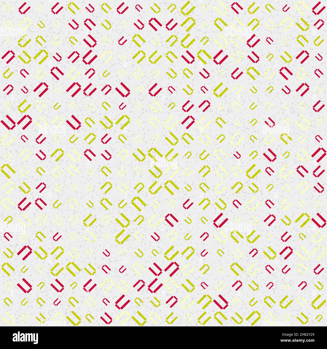Abstract Geometrical generative computational art illustration Stock Vector
