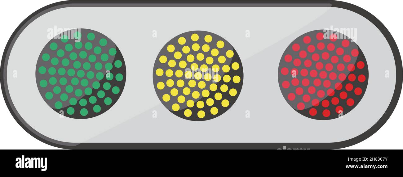 Traffic lights important for roads and other traffic. The lights are