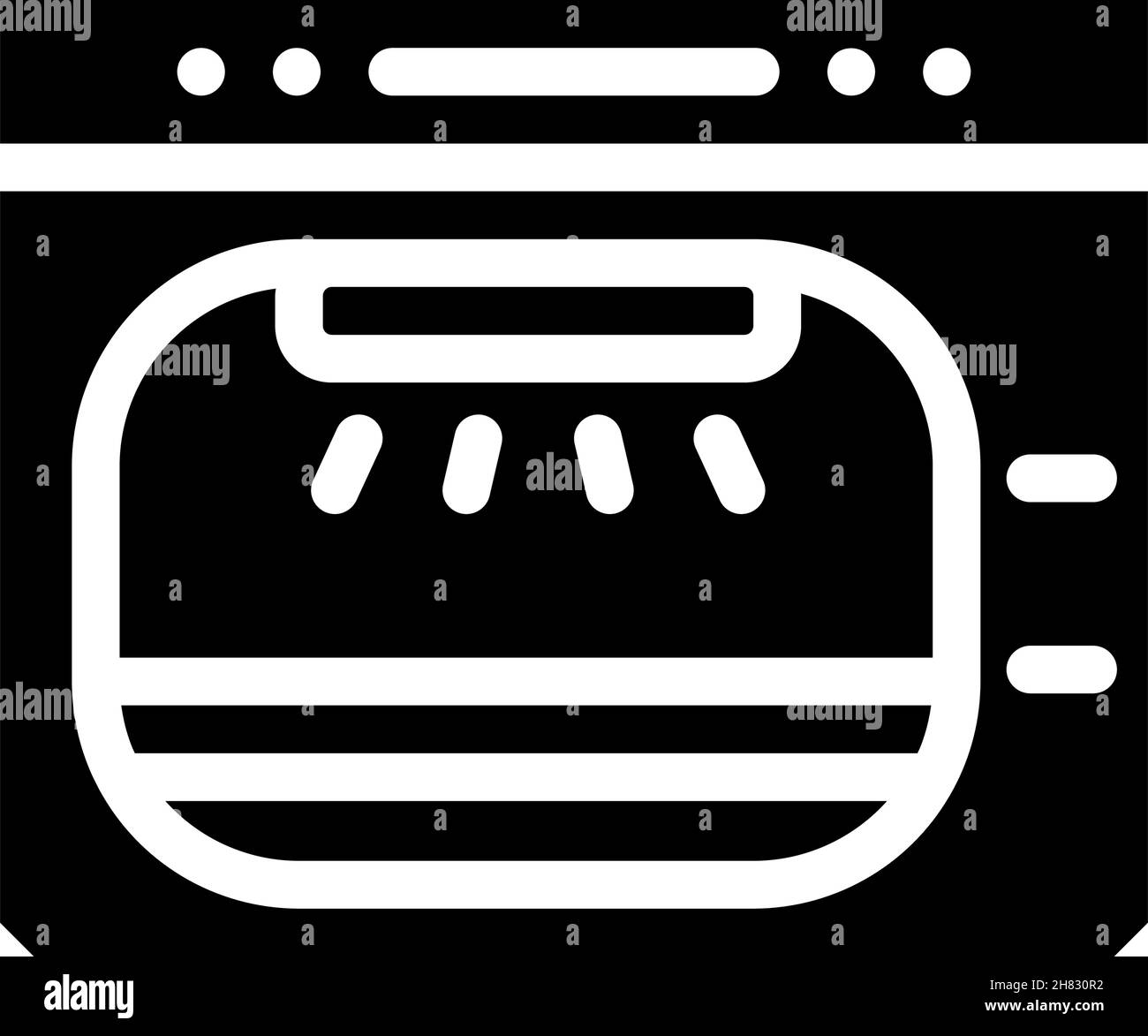 autoclave laboratory electronic equipment glyph icon vector