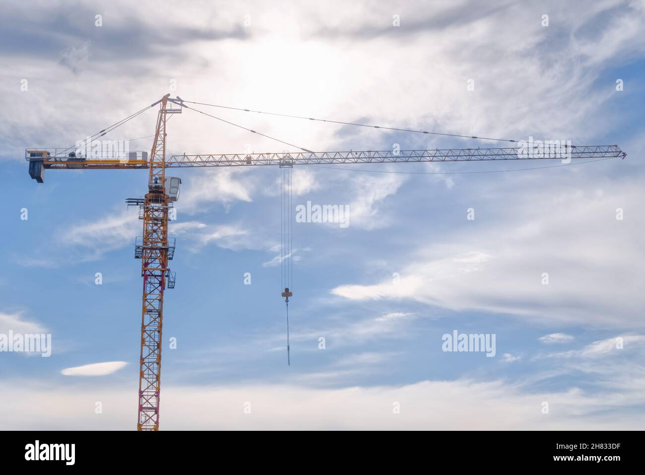 High crane Stock Photo Alamy
