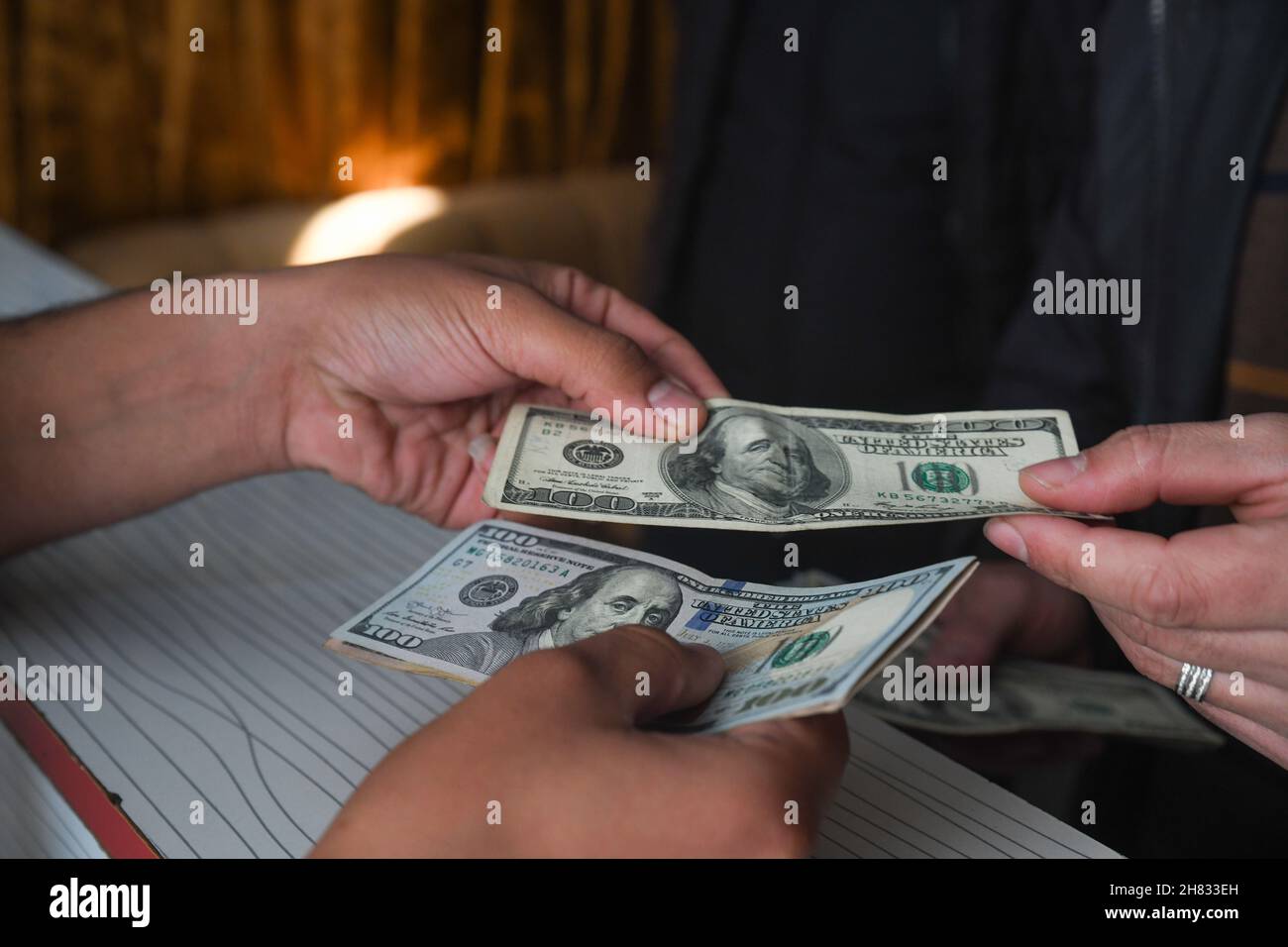 Jindires, Aleppo, November 25, 2021, the depreciation of the Turkish