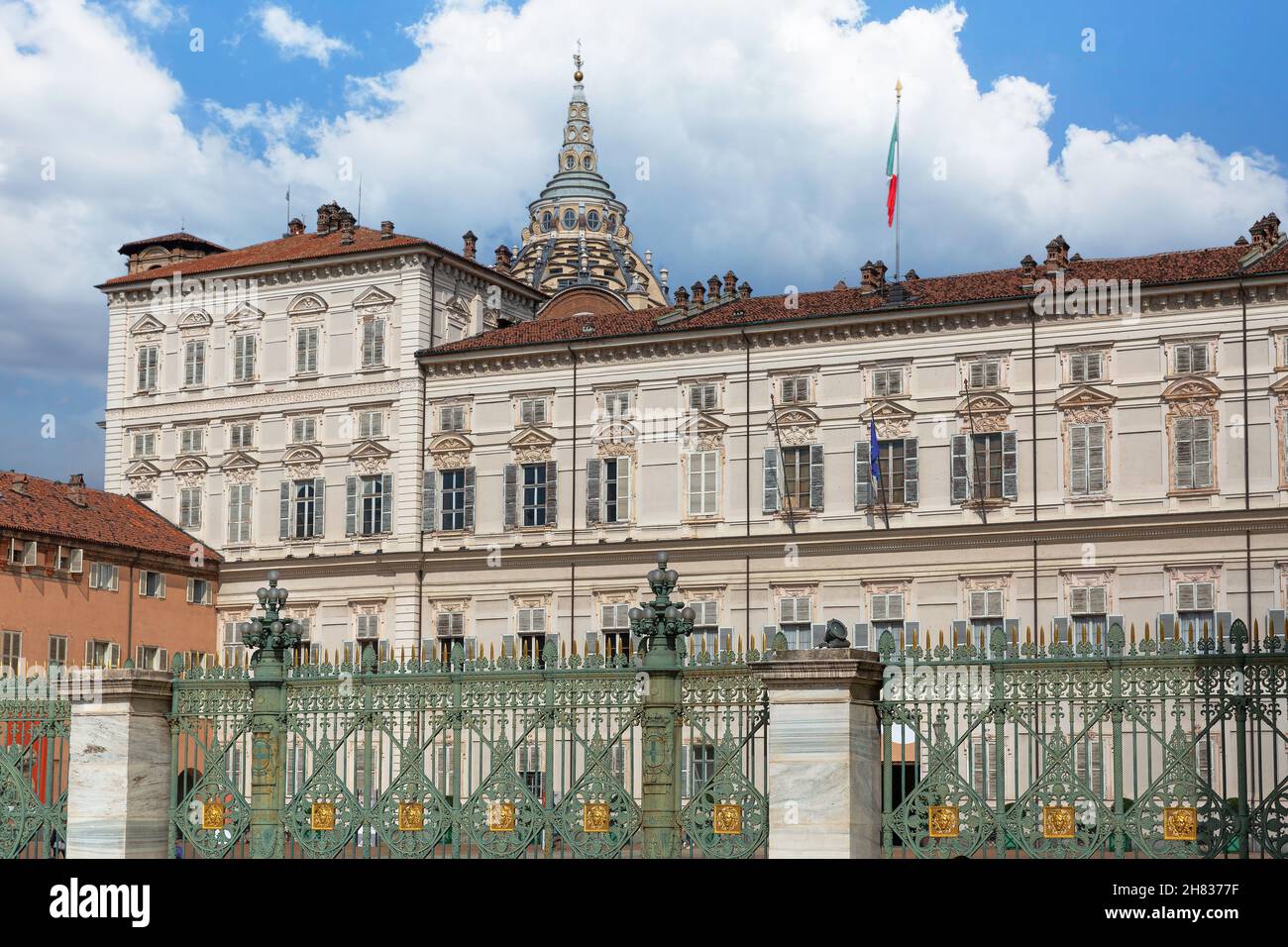 Royal Palace in Turin, Italy Stock Photo Alamy