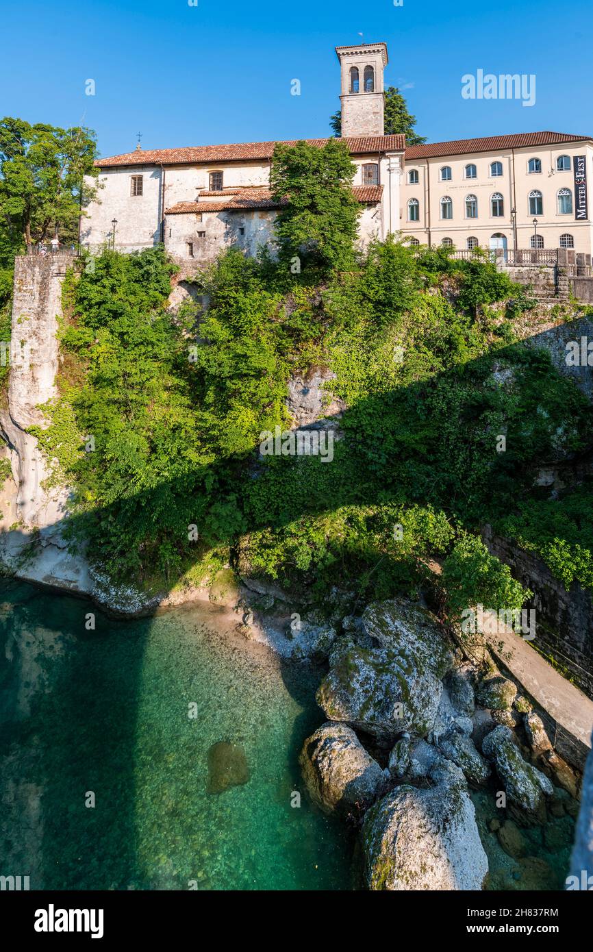 Ancient Lombard Historical Center Of Cividale Del Friuli Stock Photo ...