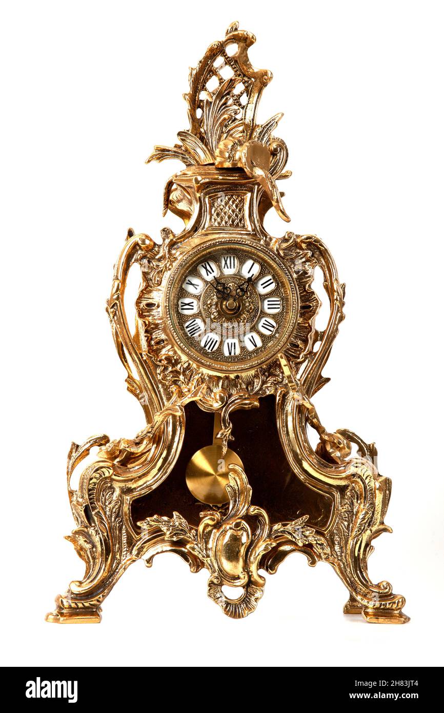 vintage antique clock Stock Photo Alamy