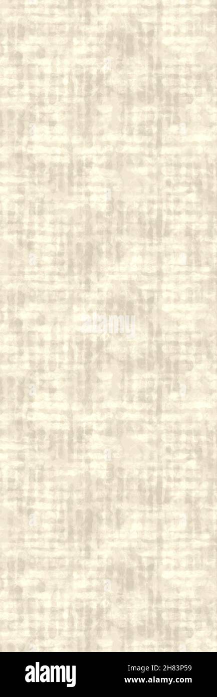 Cream beige mottled vertical rice paper border texture with patterned ...