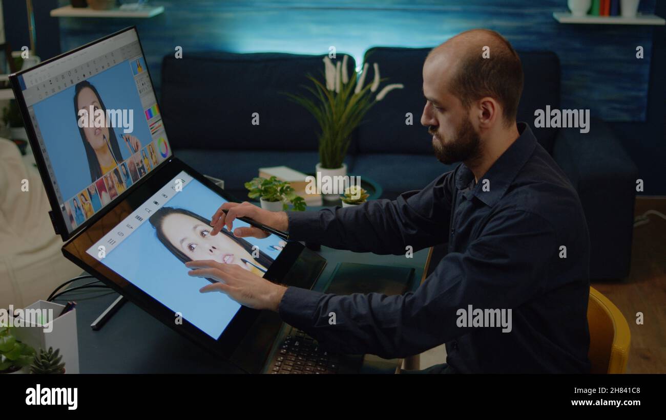 do touch screen monitors work any computer in stock