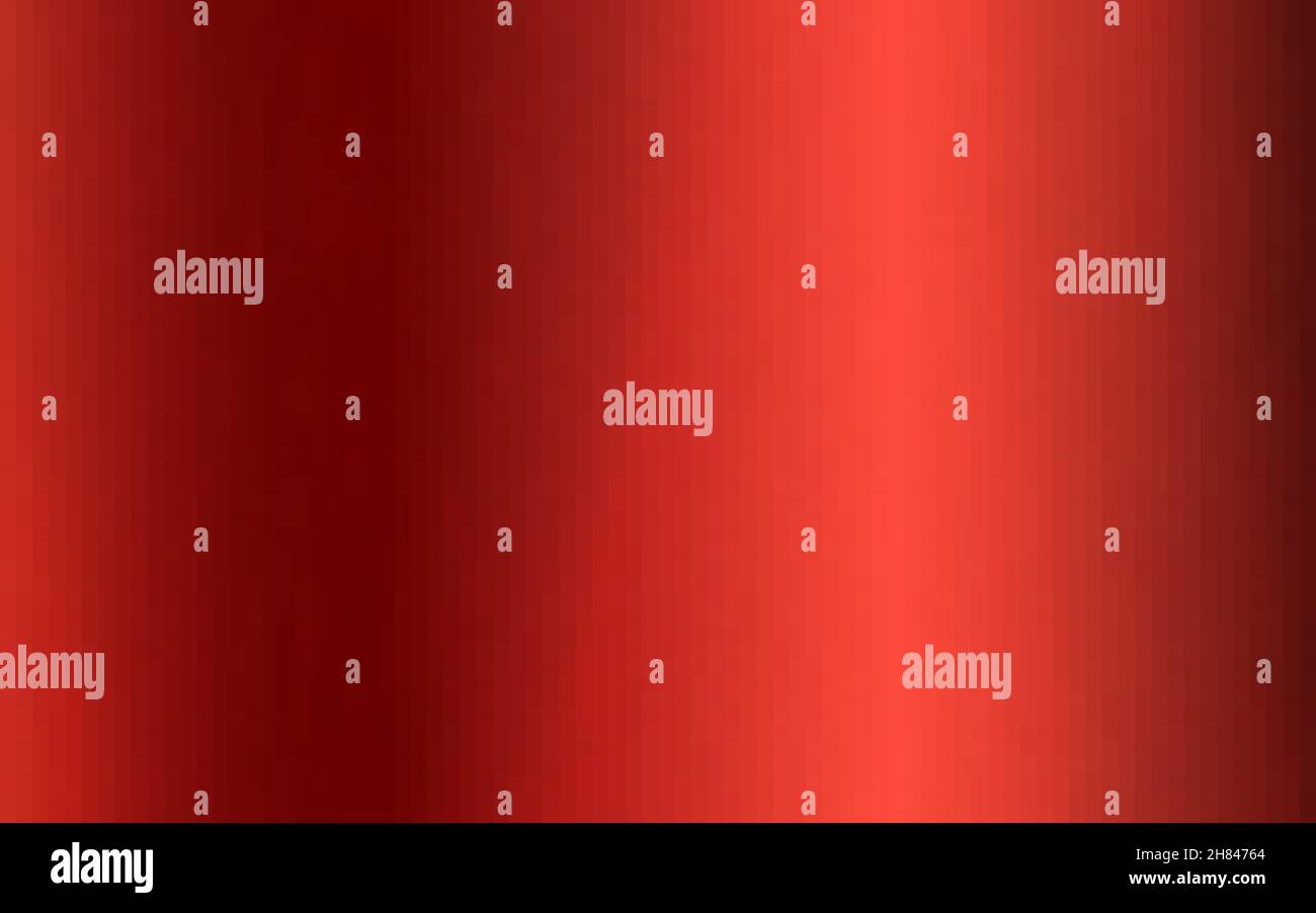 Red metallic radial gradient with scratches. Red foil surface texture