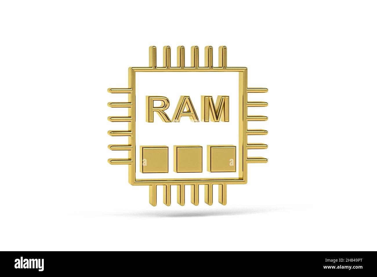 Ram Memory icon vector isolated on white background, logo concept