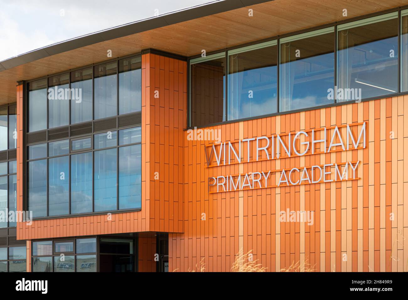 Wintringham School, St Neots, Cambridgeshire. Stock Photo