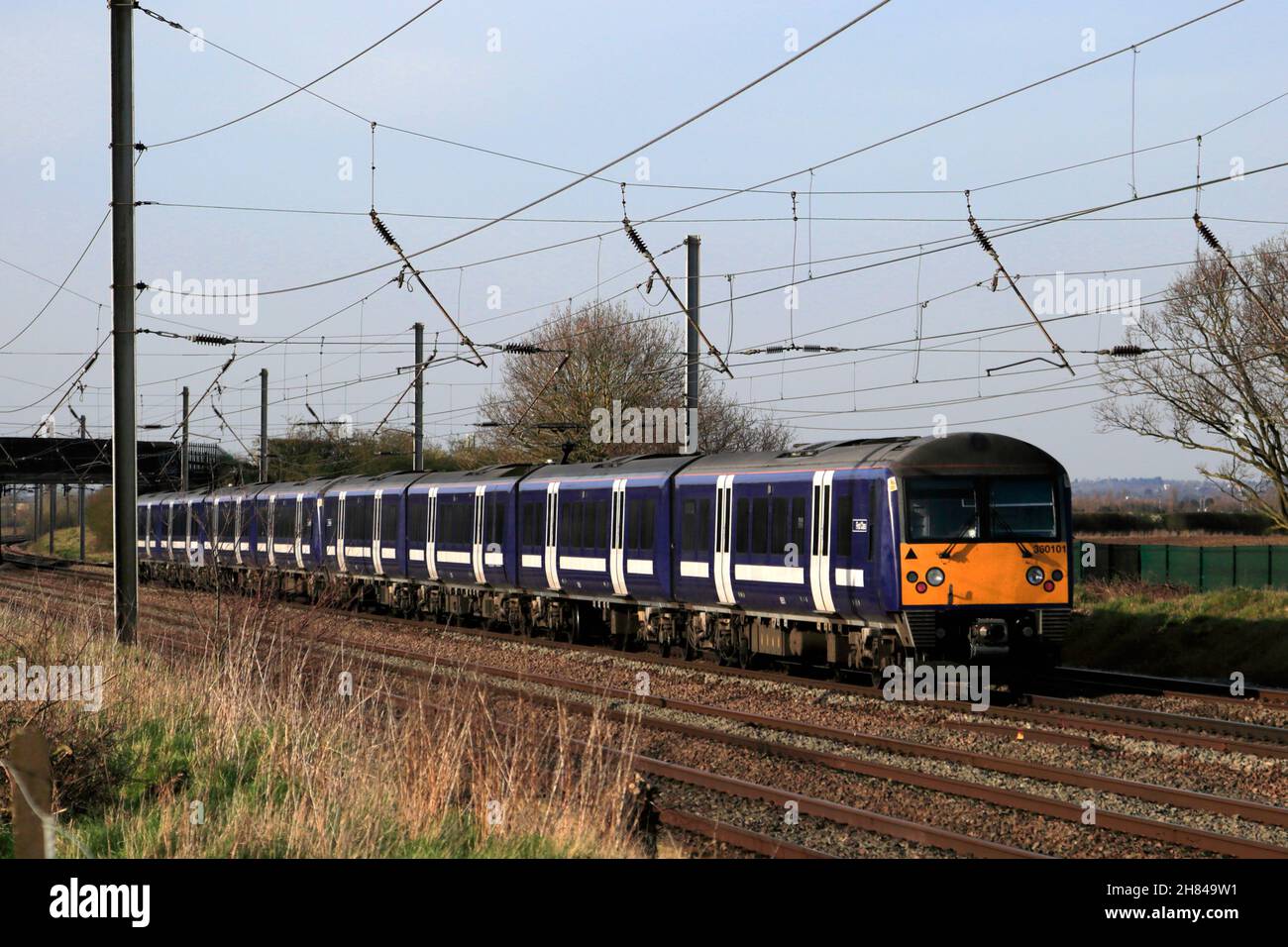 Greater Anglia 360101 train, London to