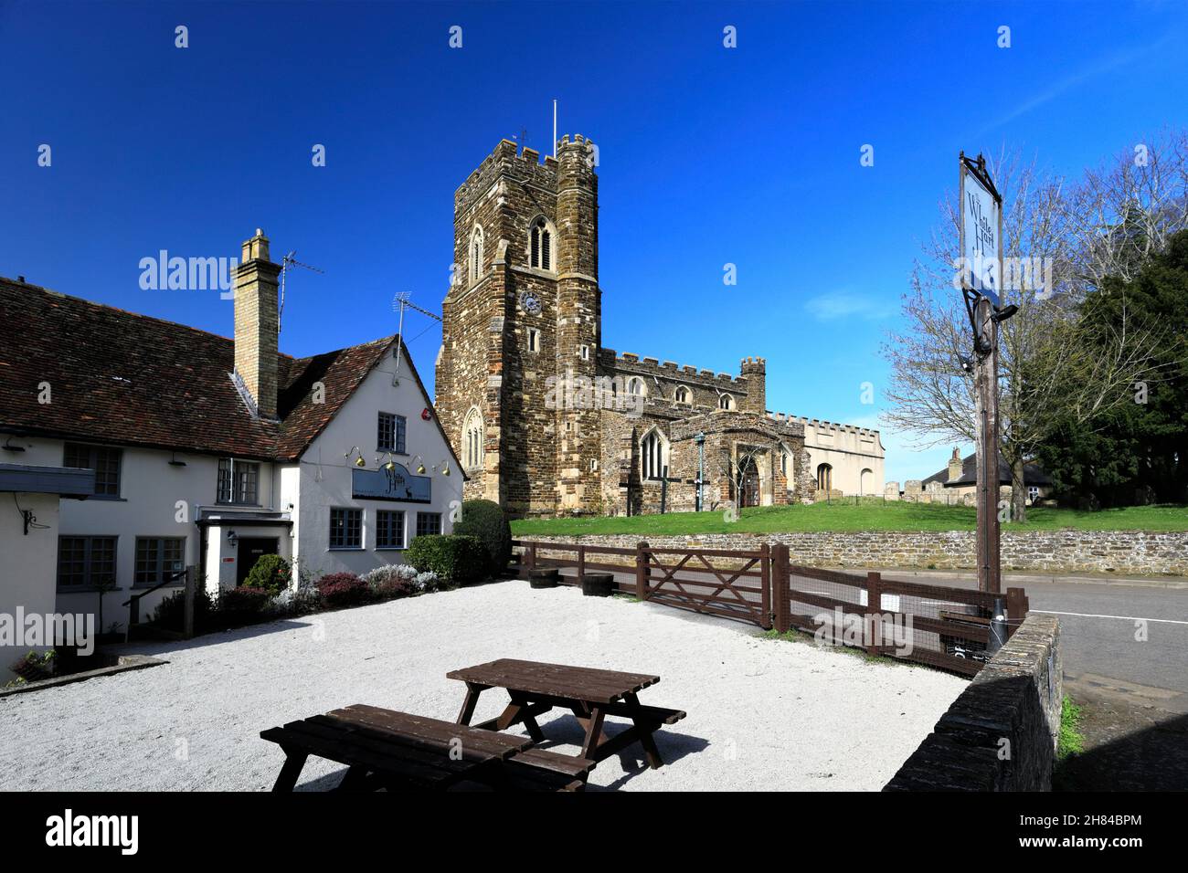 St Johns church, Flitton village, Bedfordshire England, UK Stock Photo