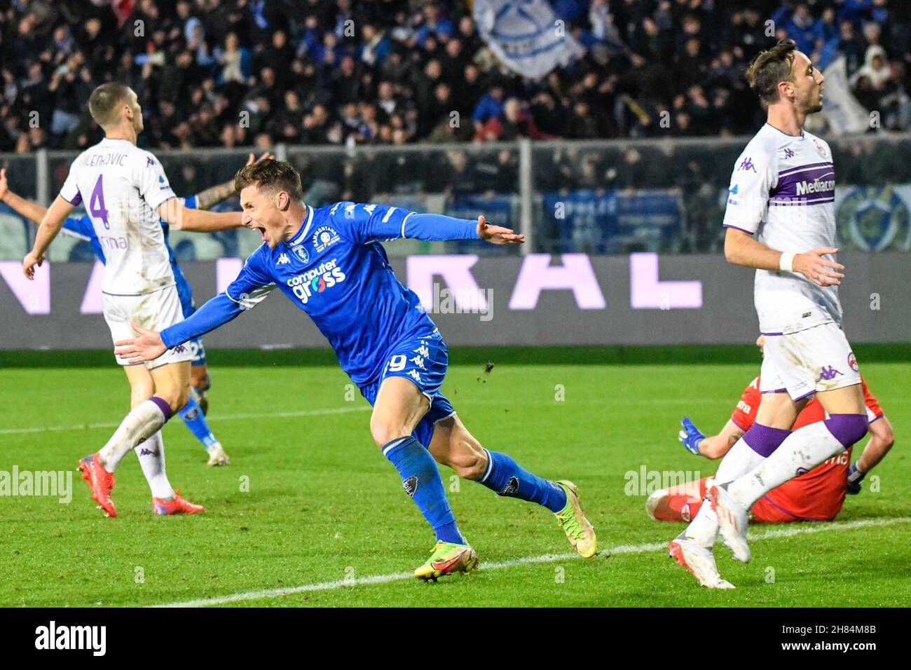 Carlo Castellani stadium, Empoli, Italy, November 27, 2021, Andrea La  Mantia (Empoli) during Empoli FC vs ACF Fiorentina - italian soccer Serie A  match Stock Photo - Alamy