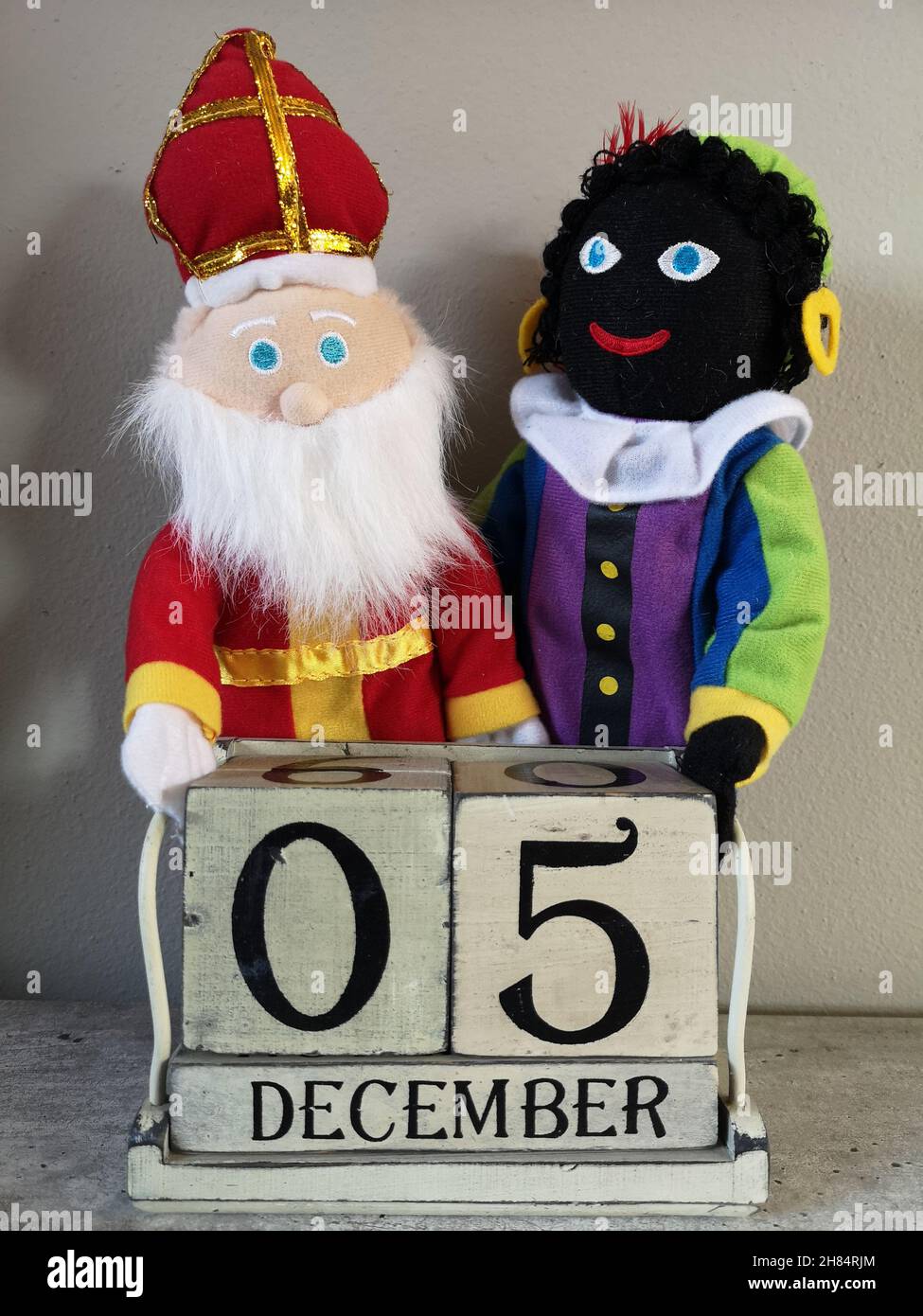 Decoration for Sinterklaas party. 5th december. Stock Photo
