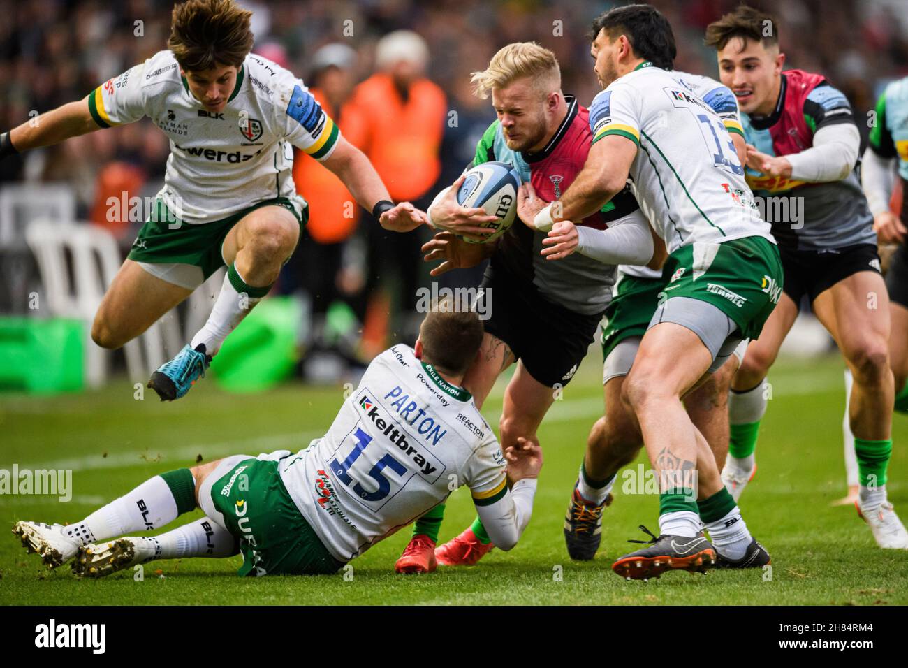 Rugby twickenham royal box hi-res stock photography and images - Alamy