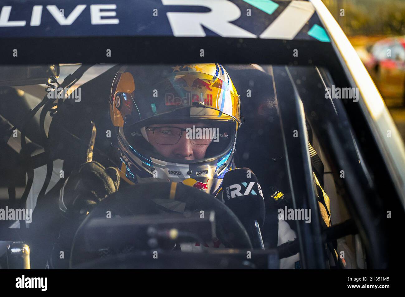 KRISTOFFERSSON Johan (SWE), team KYB EKS JC, Audi S1, World RX, portrait, during the World RX of Germany, 8th and 9th round of the 2021 FIA World Rallycross Championship, FIA WRX, from November 27 and 28 on the Nurburgring, in Nurburg, Germany - Photo: Paulo Maria/DPPI/LiveMedia Stock Photo