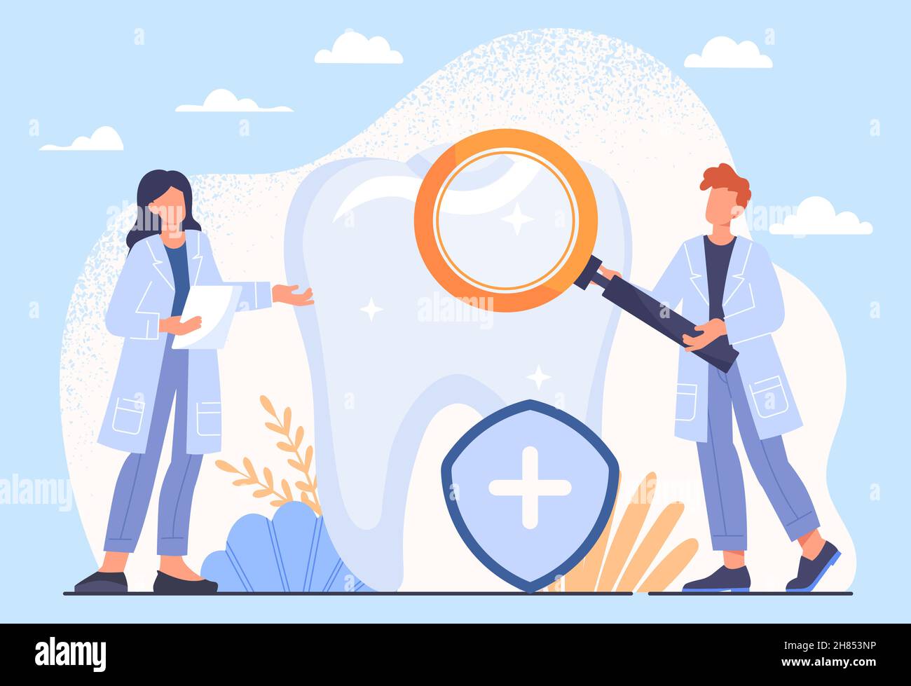 Concept of dental Stock Vector Image & Art - Alamy