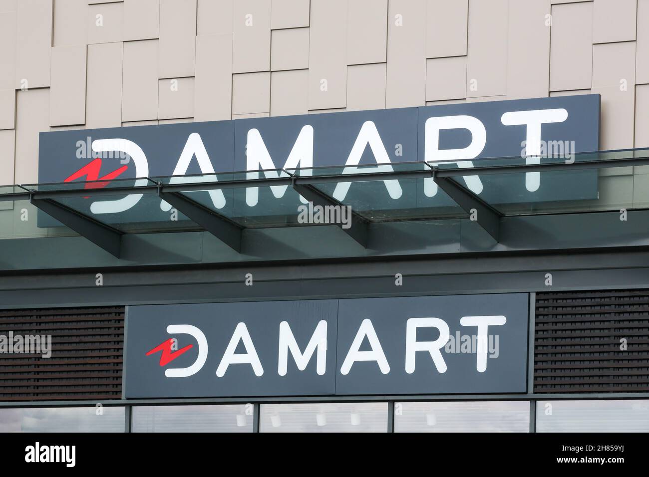 Damart logo hi-res stock photography and images - Alamy