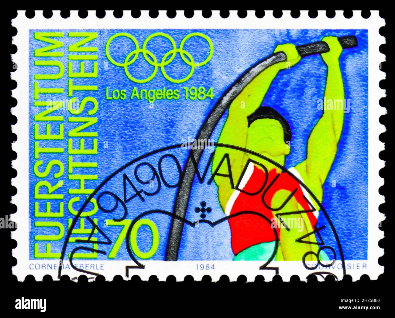 MOSCOW, RUSSIA OCTOBER 24, 2021 Postage stamp printed in