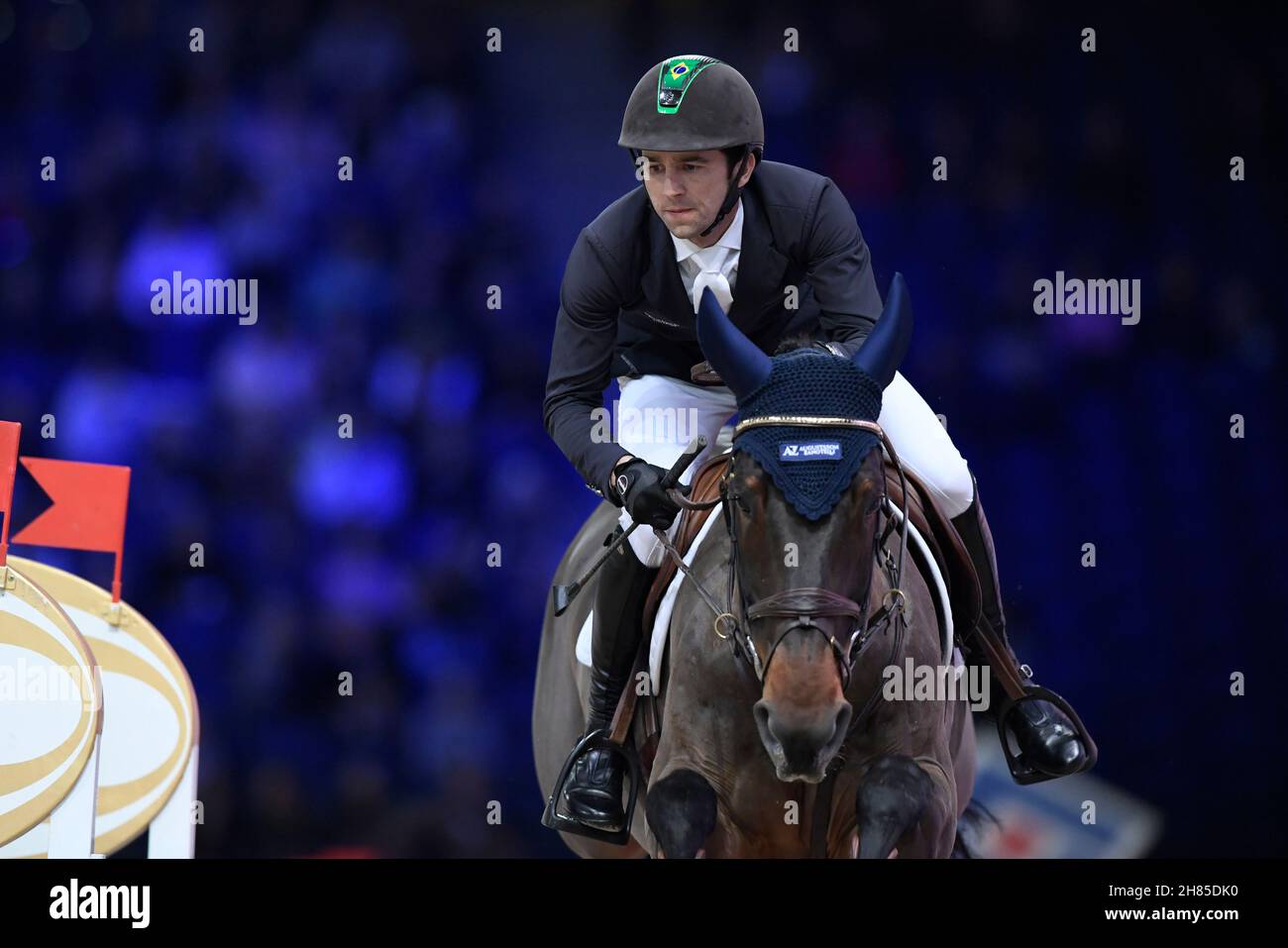 MODOLO ZANOTELLI, Marlon, (BRA), AD Clouwni during First round Individual  competition at Alltech World Equestrian Games at Stade Michel D' Ornano,  Caen - France - Equilife World