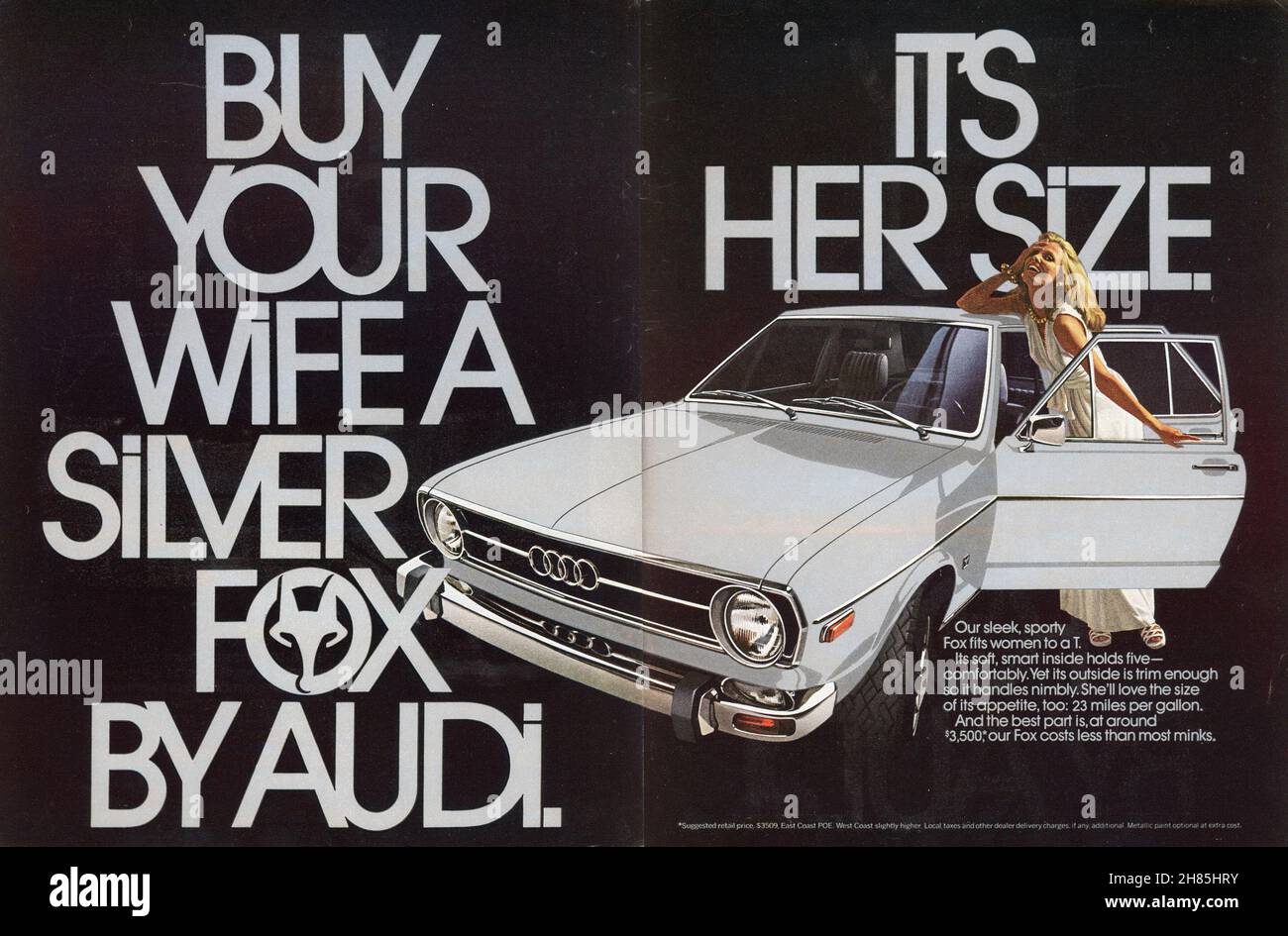 September 1973 'Playboy' magazine advertising, USA Stock Photo