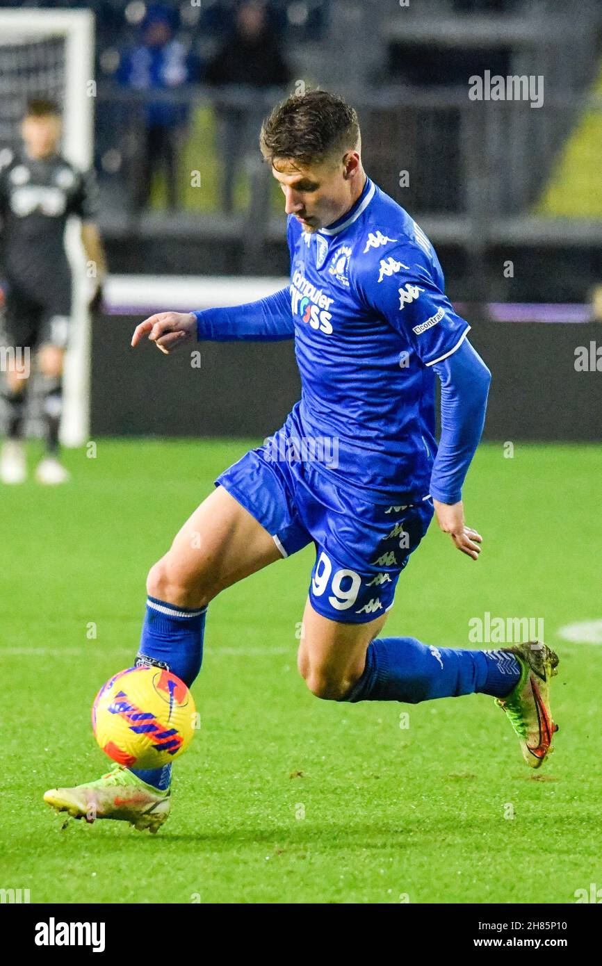 Carlo Castellani stadium, Empoli, Italy, November 27, 2021, Andrea La  Mantia (Empoli) during Empoli FC vs ACF Fiorentina - italian soccer Serie A  match Stock Photo - Alamy