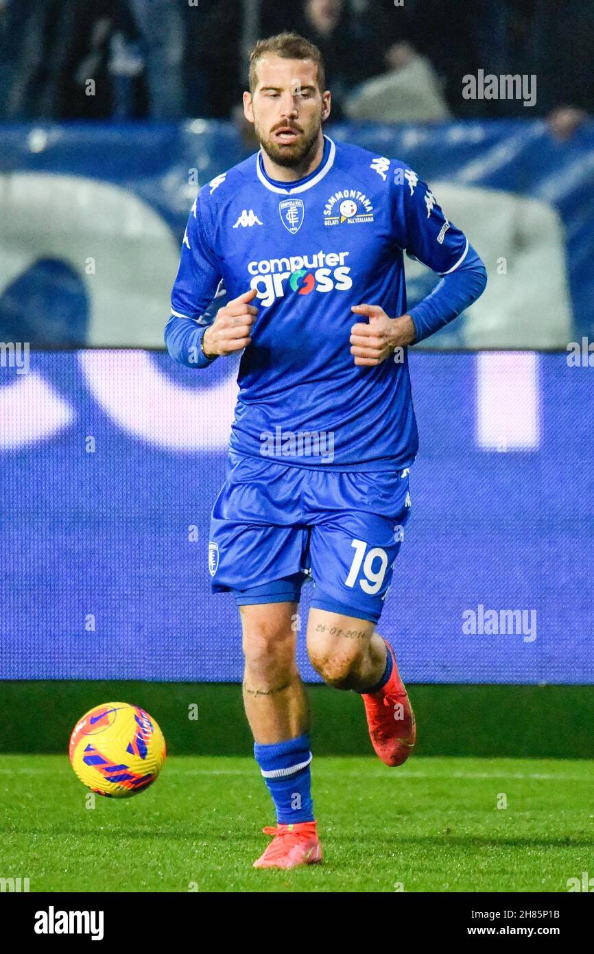 Carlo Castellani stadium, Empoli, Italy, November 27, 2021, Andrea La  Mantia (Empoli) during Empoli FC vs ACF Fiorentina - italian soccer Serie A  match Stock Photo - Alamy