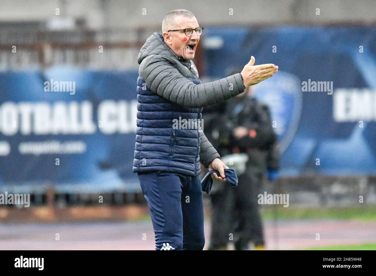 Head Coach Aurelio Andreazzoli (Empoli) during Empoli FC vs ACF Fiorentina,  italian soccer Serie A