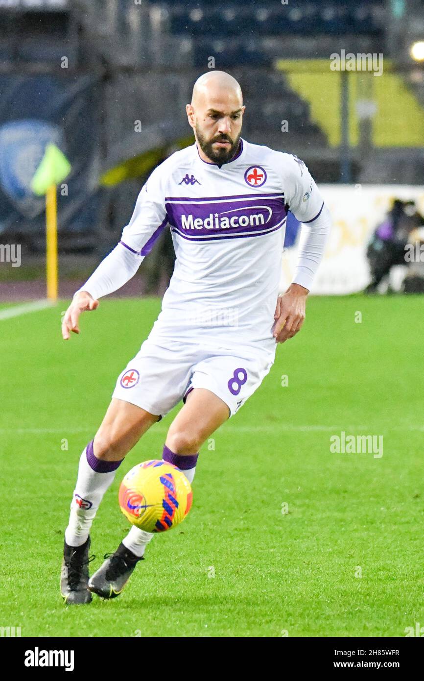 Florence, Italy. 03rd Apr, 2022. Riccardo Saponara (ACF Fiorentina) during ACF  Fiorentina vs Empoli FC, italian soccer Serie A match in Florence, Italy,  April 03 2022 Credit: Independent Photo Agency/Alamy Live News