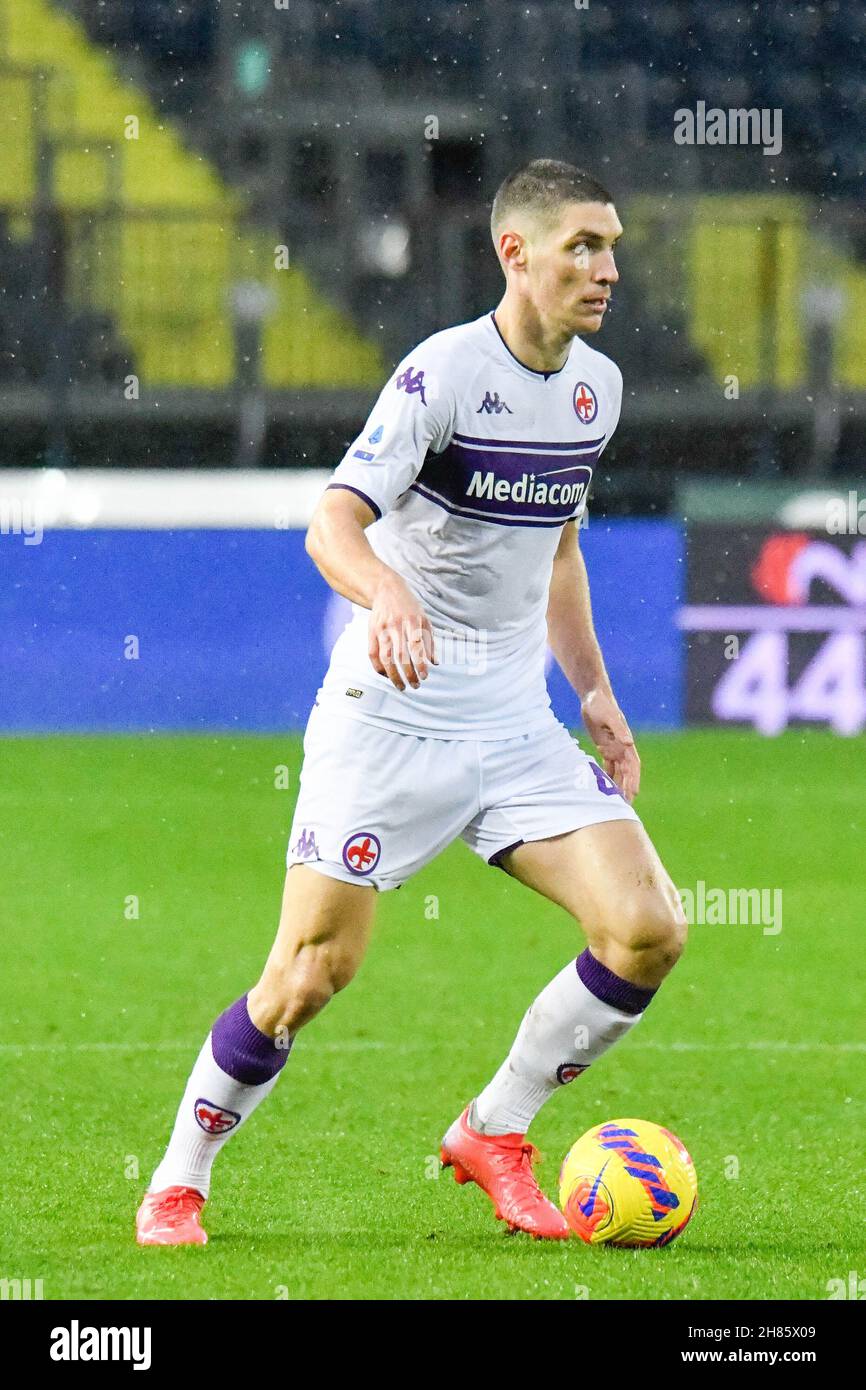 Empoli, Italy. 27th Nov, 2021. Alfred Duncan (Fiorentina) during Empoli FC  vs ACF Fiorentina, italian soccer