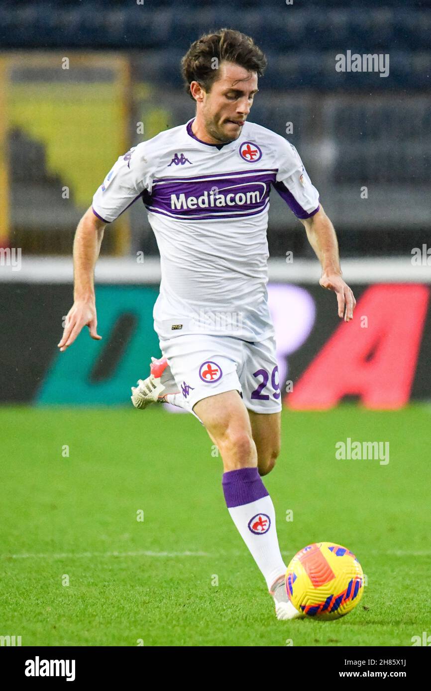 Empoli, Italy. 27th Nov, 2021. Alfred Duncan (Fiorentina) during Empoli FC  vs ACF Fiorentina, italian soccer