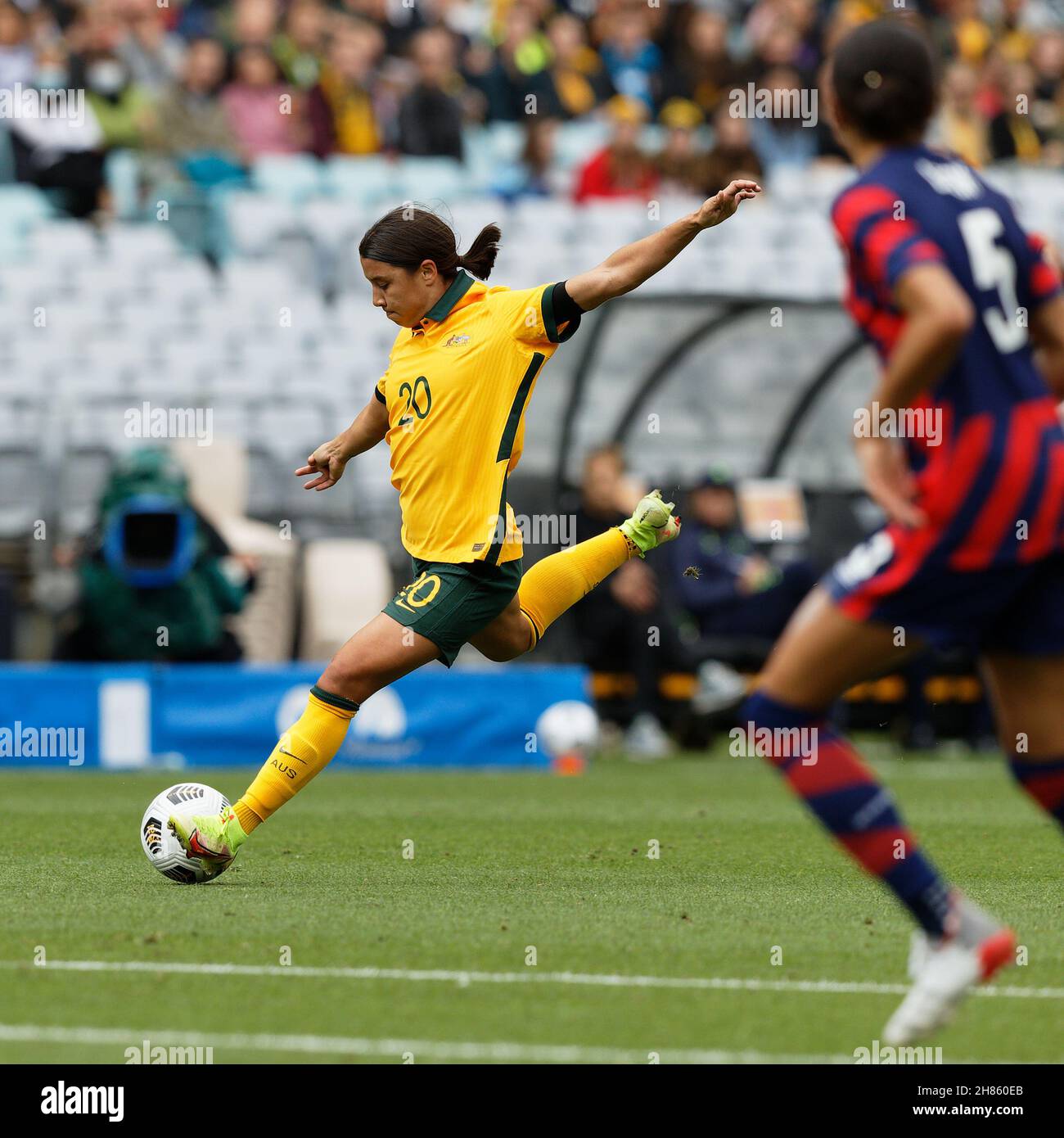 Sam kerr matildas hi-res stock photography and images - Alamy